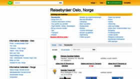 What Reisebok.com website looked like in 2020 (4 years ago)