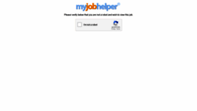 What Restaurantjobs.myjobhelper.com website looked like in 2020 (4 years ago)