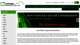 What Rtsystemsinc.com website looked like in 2020 (4 years ago)