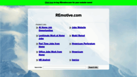 What Remotive.com website looked like in 2020 (4 years ago)