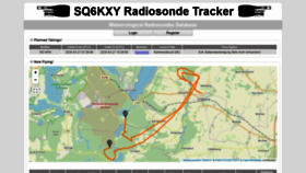 What Radiosondy.info website looked like in 2020 (4 years ago)