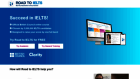 What Roadtoielts.com website looked like in 2020 (4 years ago)