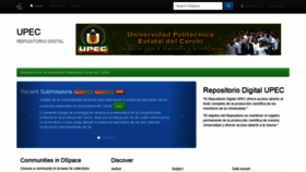 What Repositorio.upec.edu.ec website looked like in 2020 (4 years ago)