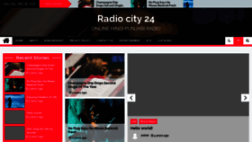 What Radiocity24.com website looked like in 2020 (4 years ago)