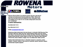 What Rowenacarbs.co.uk website looked like in 2020 (4 years ago)