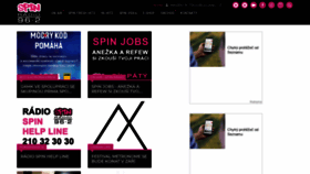 What Radiospin.cz website looked like in 2020 (4 years ago)