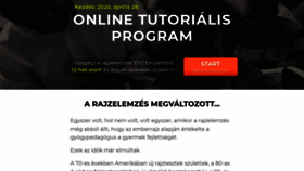 What Rajzelemzesi-intezet.hu website looked like in 2020 (4 years ago)