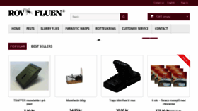 What Rovfluen.com website looked like in 2020 (4 years ago)