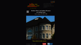 What Roofprosolutions.com website looked like in 2020 (4 years ago)