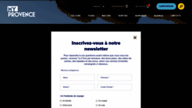 What Resaprovence.com website looked like in 2020 (4 years ago)