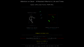 What Robotech-aod.com website looked like in 2020 (4 years ago)