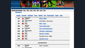 What Realtvsport.com website looked like in 2020 (4 years ago)