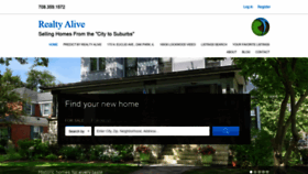What Realtyalive.com website looked like in 2020 (4 years ago)