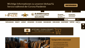 What Raumtrend-hinze.de website looked like in 2020 (4 years ago)