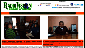 What Radiovisioncasasgrandes.com website looked like in 2020 (4 years ago)