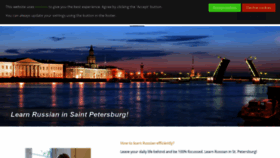 What Russianinpetersburg.com website looked like in 2020 (4 years ago)