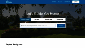 What Realty.com website looked like in 2020 (4 years ago)