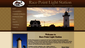 What Racepointlighthouse.org website looked like in 2020 (4 years ago)
