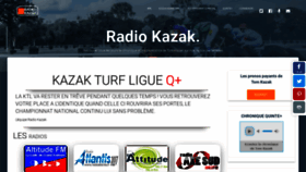 What Radiokazak.fr website looked like in 2020 (4 years ago)