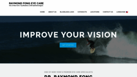 What Raymondfongmd.com website looked like in 2020 (4 years ago)