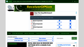 What Receiveroption.com website looked like in 2020 (4 years ago)