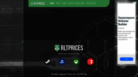 What Rltprices.com website looked like in 2020 (4 years ago)