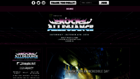 What Rockallegiance.com website looked like in 2020 (4 years ago)