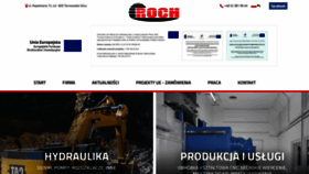 What Roch.pl website looked like in 2020 (4 years ago)