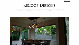 What Recoopdesigns.com website looked like in 2020 (4 years ago)