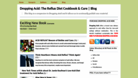 What Refluxcookbookblog.com website looked like in 2020 (4 years ago)