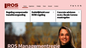 What Ros-regie.nl website looked like in 2020 (4 years ago)
