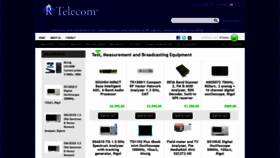 What Rtelecom.net website looked like in 2020 (4 years ago)