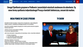 What Recektorelecza.pl website looked like in 2020 (4 years ago)