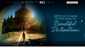What Rcitravel.com website looked like in 2020 (4 years ago)