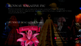 What Runwaymagazineinc.com website looked like in 2020 (4 years ago)
