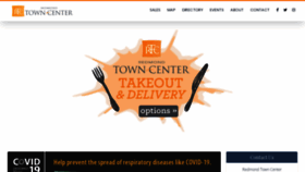 What Redmondtowncenter.com website looked like in 2020 (4 years ago)