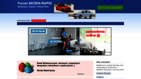 What Rapidklub.pl website looked like in 2020 (4 years ago)