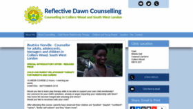 What Reflectivedawncounselling.co.uk website looked like in 2020 (4 years ago)