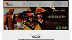 What Raletsia.co.id website looked like in 2020 (4 years ago)
