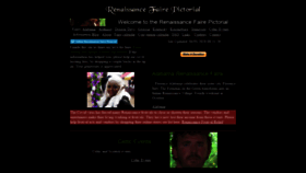 What Renaissancefairepictorial.com website looked like in 2020 (4 years ago)