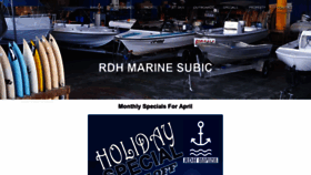 What Rdhmarinesubic.com website looked like in 2020 (4 years ago)