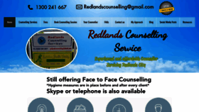 What Redlandscounsellingservice.com website looked like in 2020 (4 years ago)