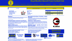 What Rwbtfc.co.uk website looked like in 2020 (4 years ago)