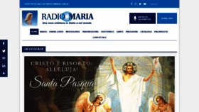 What Radiomaria.it website looked like in 2020 (4 years ago)