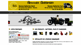 What Rennesbatteries.com website looked like in 2020 (4 years ago)