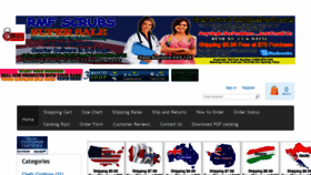 What Rmfscrubs.com website looked like in 2020 (4 years ago)