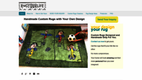 What Rugyourlife.com website looked like in 2020 (4 years ago)
