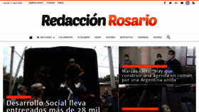 What Redaccionrosario.com website looked like in 2020 (4 years ago)