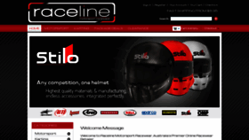 What Raceline-racewear.com.au website looked like in 2020 (4 years ago)