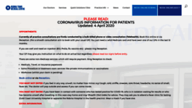 What Robinatownmedicalcentre.com.au website looked like in 2020 (4 years ago)